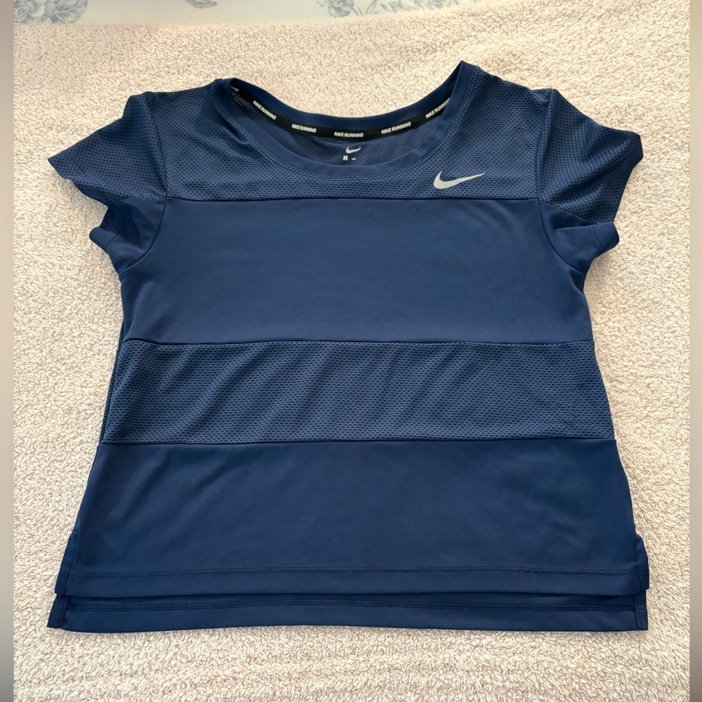 Nike navy running shirt